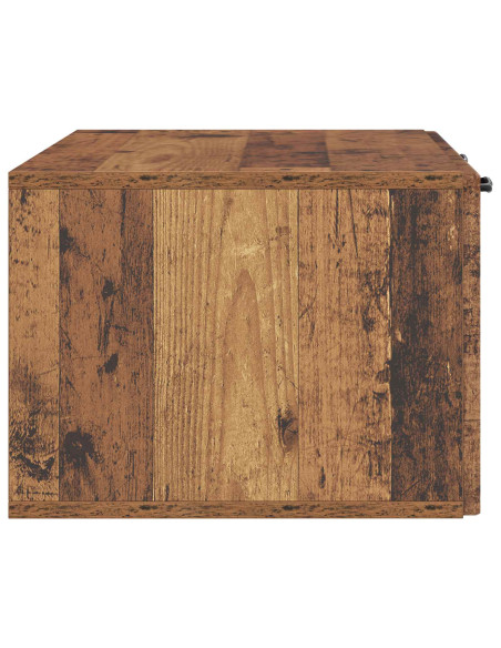 Mobile Porta TV da Muro Legno antico 78,5 x 41 x 30 cm