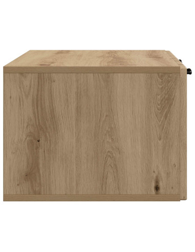 Mobile Porta TV da Muro Rovere Artigianale 78,5 x 41 x 30 cm
