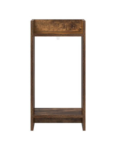 Supporto per piante 2 pcs Quercia Affumicata 30 x 30 x 60 cm