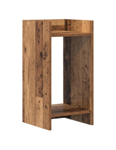Supporto per piante Legno vecchio 30 x 30 x 60 cm 2