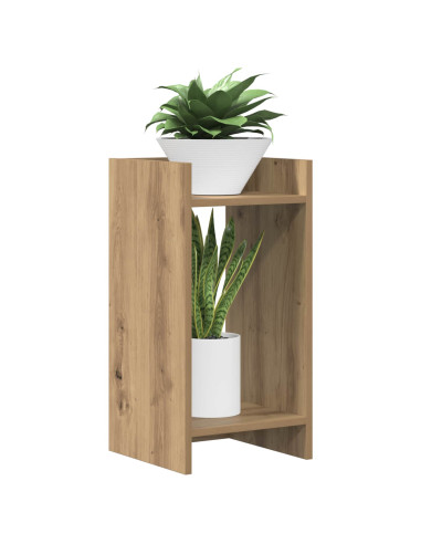 Supporto per piante 2 pcs Rovere Artigianale 30 x 30 x 60 cm