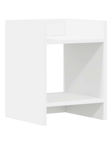 Supporto per piante Bianco 30 x 30 x 40 cm Legno ingegnerizzato