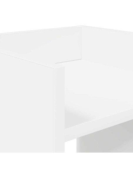 Supporto per piante Bianco 30 x 30 x 40 cm Legno ingegnerizzato