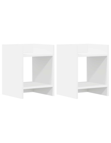 Supporto per piante 2 pcs Bianco 30 x 30 x 40 cm