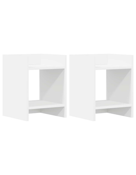 Supporto per piante 2 pcs Bianco 30 x 30 x 40 cm