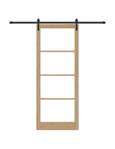 Porta scorrevole Altro ORKDAL Marrone 93 x 232 cm