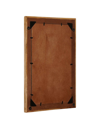 Specchio Montaggio a parete Marrone 70 x 50 x 3 cm Vetro