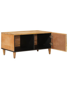 Tavolino da salotto Marrone 80 x 50 x 40 cm 2
