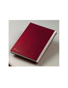 LIBRO FIRMA 18 INTERCALARI ROSSO 2