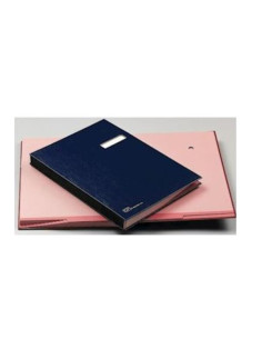 LIBRO FIRMA 18 INTERCALARI BLU 2