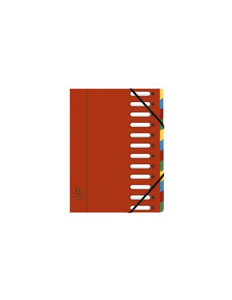 CLASSIFICATORI 12SCOMPART ROSSO