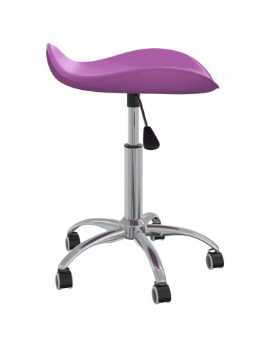 Sedia da Ufficio Viola in Similpelle