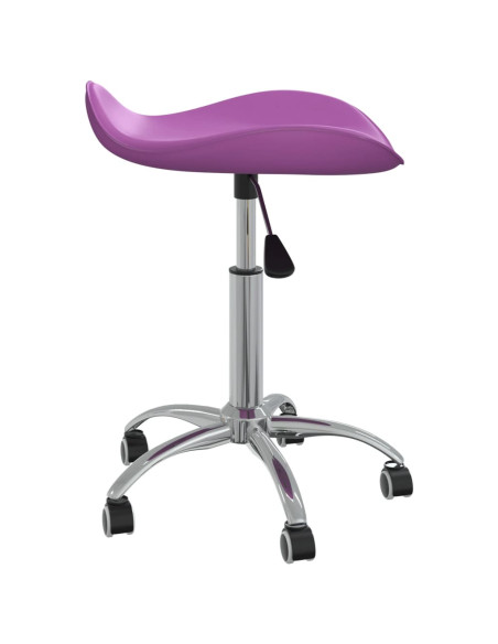 Sedia da Ufficio Viola in Similpelle