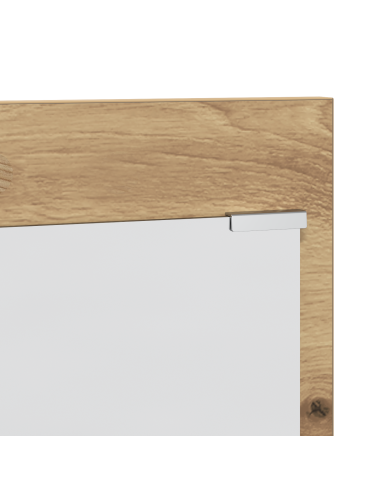 Appendiabiti a muro Rovere artigianale 70 x 10 x 90 cm