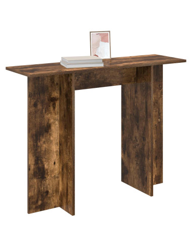 Tavolo consolle Quercia Affumicata 100 x 30 x 75 cm