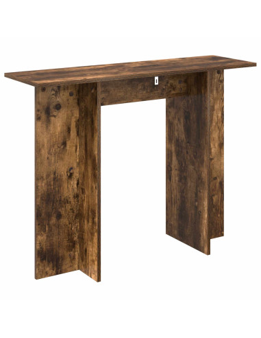 Tavolo consolle Quercia Affumicata 100 x 30 x 75 cm