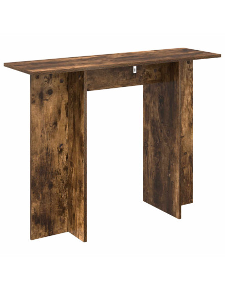 Tavolo consolle Quercia Affumicata 100 x 30 x 75 cm
