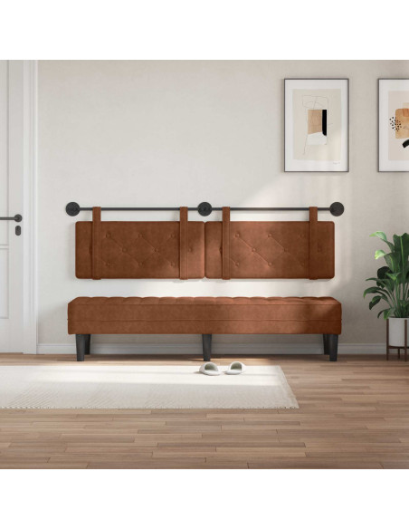 Testata appesa Marrone 170 x 55 x 5 cm PU Antico