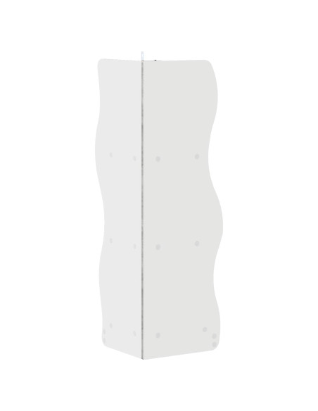 Mensola angolare Grigio Cemento 34 x 33 x 102 cm