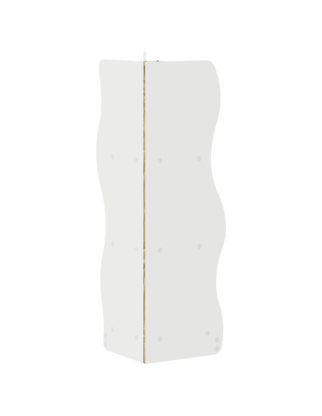 Mensola angolare con lo scaffale Rovere Sonoma 34 x 33 x 102 cm