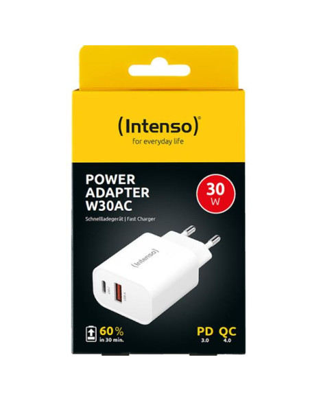POWER ADAPTER 1 X USB-A/C 30W