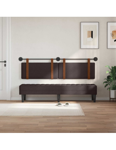 Testata appesa Marrone Scuro 170 x 55 x 5 cm PU Antico