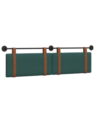 Testata appesa Verde Scuro 170 x 55 x 5 cm PU Antico