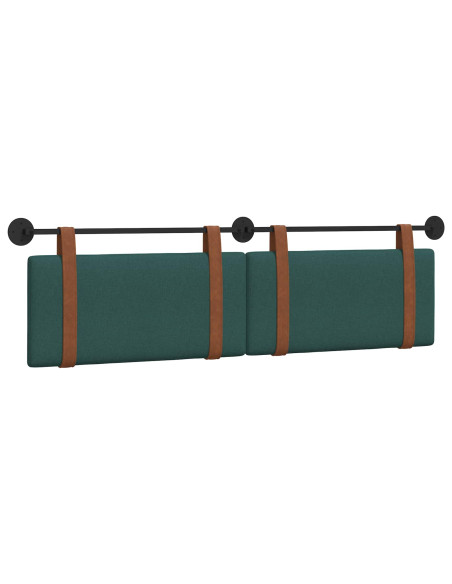 Testata appesa Verde Scuro 170 x 55 x 5 cm PU Antico