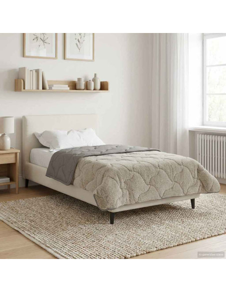 Duvet Estivo Trapuntato Grigio chiaro 140 x 220 cm