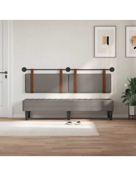 Testata appesa Tinta unita Talpa 170 x 55 x 5 cm PU Antico