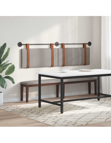 Testata appesa Tinta unita Talpa 170 x 55 x 5 cm PU Antico