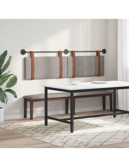 Testata appesa Tinta unita Talpa 170 x 55 x 5 cm PU Antico