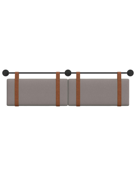 Testata appesa Tinta unita Talpa 170 x 55 x 5 cm PU Antico