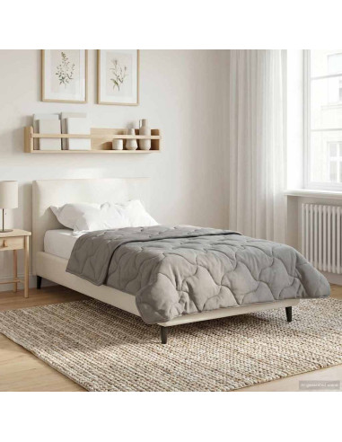 Duvet Estivo Trapuntato Grigio chiaro 155 x 200 cm