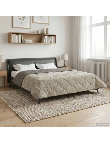 Duvet Estivo Trapuntato Grigio chiaro 200 x 240 cm