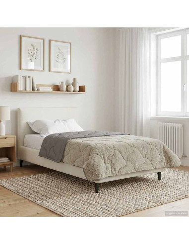 Duvet Estivo Trapuntato Grigio chiaro 135 x 200 cm