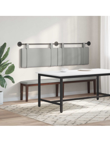 Testata appesa Grigio Nuvola 190 x 55 x 5 cm Tessuto