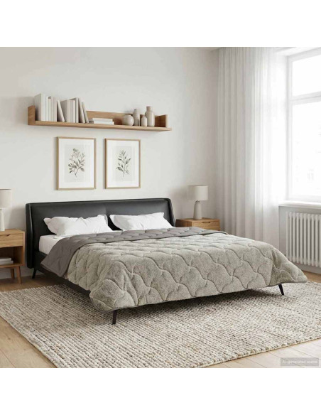 Duvet Estivo Trapuntato Grigio chiaro 220 x 240 cm