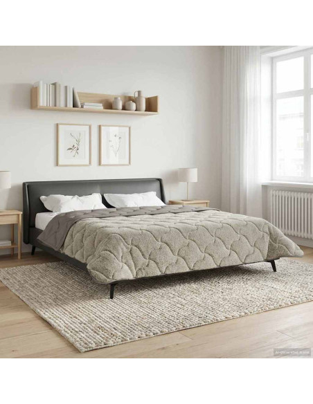 Duvet Estivo Trapuntato Grigio chiaro 240 x 260 cm