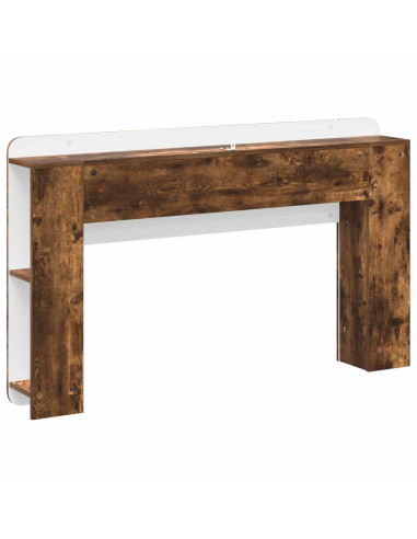 Testata del letto Rovere Fumo Legno ingegnerizzato