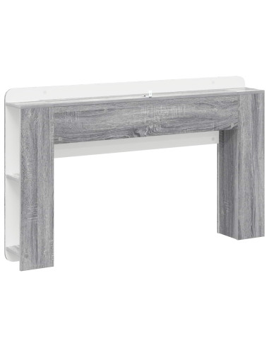 Testata del letto Grigio Sonoma Legno ingegnerizzato