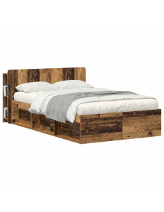 Testata del letto Legno antico Legno ingegnerizzato 2