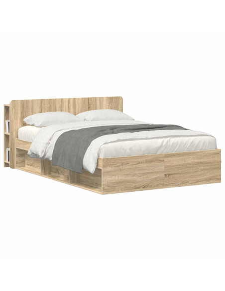 Testata del letto Rovere Sonoma Legno ingegnerizzato