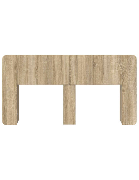 Testata del letto Rovere Sonoma Legno ingegnerizzato