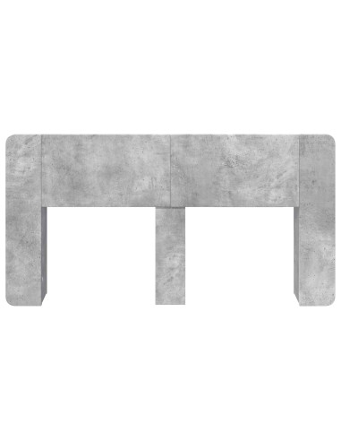 Testata del letto Grigio Cemento Legno ingegnerizzato
