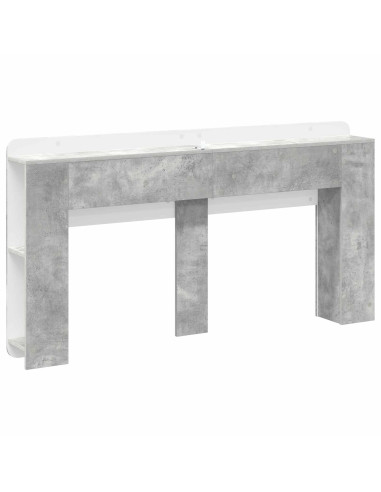 Testata del letto Grigio Cemento Legno ingegnerizzato