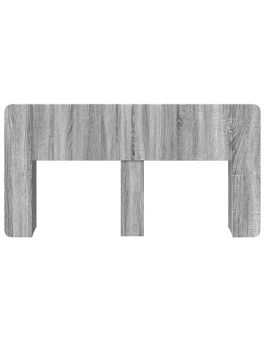 Testata del letto Grigio Sonoma Legno ingegnerizzato