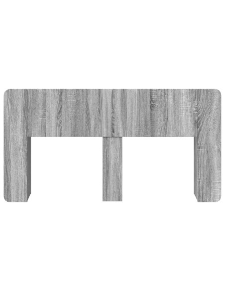 Testata del letto Grigio Sonoma Legno ingegnerizzato