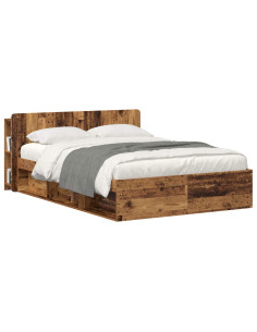 Testata del letto Legno antico Legno ingegnerizzato 2