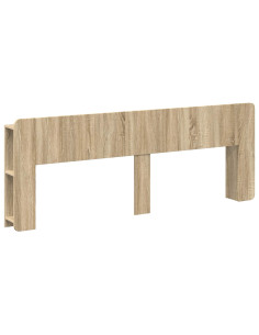 Testata del letto Rovere Sonoma Legno ingegnerizzato 2